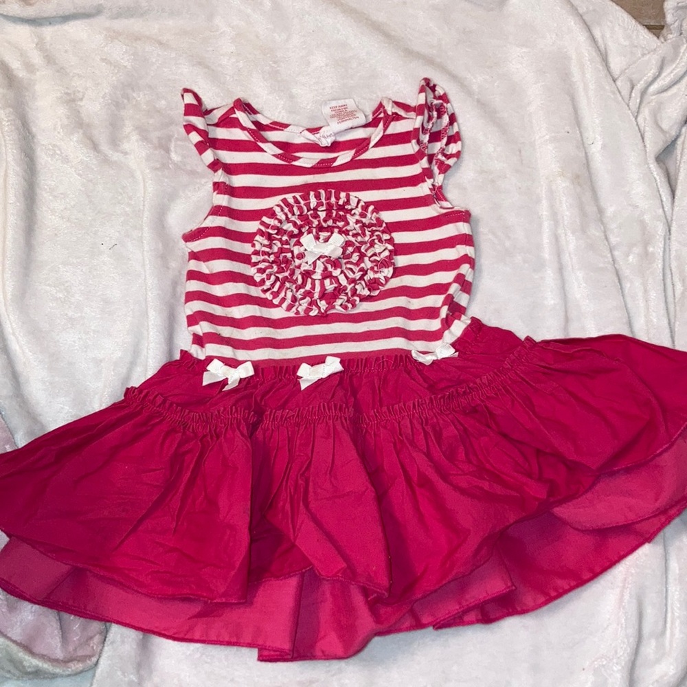 🍬3/$25 pink dress size 12m